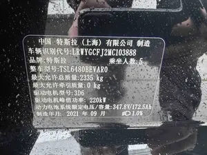 特斯拉 Model Y 2021款 标准续航后驱版 thumbnail 20